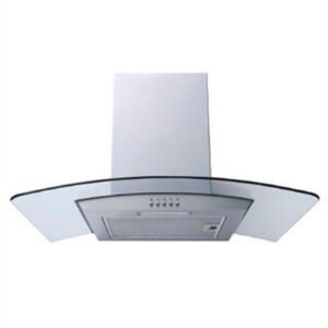 PowerPoint 60cm Cooker Hood Curved Glass Stainless Steel | P21350XBSS