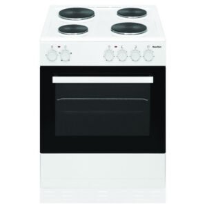 PowerPoint 60cm Single Cavity with Solid Top Hob White | P06E1S1W