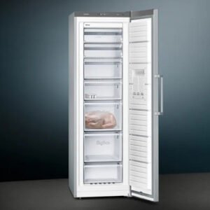 Siemens IQ300 Freestanding Larder Freezer - Brushed Steel | GS36NVIEV